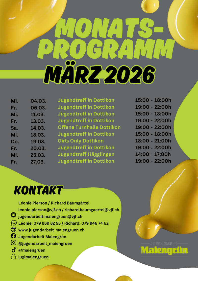 Programm im März