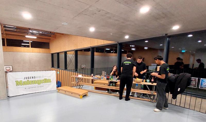 Kioskangebot offene Turnhalle in Hägglingen
