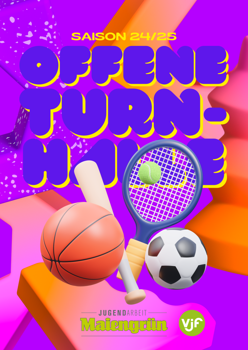 Flyer offene Turnhalle Saison 24/25